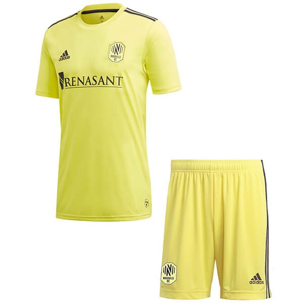 Replicas Camiseta Nashville 1ª Niños 2020/21 Amarillo